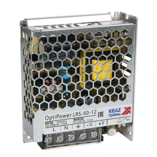 Блок питания панельный OptiPower LRS 35-24 1.5А КЭАЗ 328865