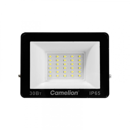 Прожектор светодиодный LFL-3004 C02 LED SMD 30Вт IP65 6500К 3000лм 230В 131х118х30 черн. Camelion 16331 фото 7 Прожектор светодиодный LFL-3004 C02 LED SMD 30Вт IP65 6500К 3000лм 230В 131х118х30 черн. Camelion 16331 фото 7