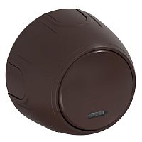 Выключатель 1-м Rotondo с подсветкой корич. OneKeyElectro 7700863