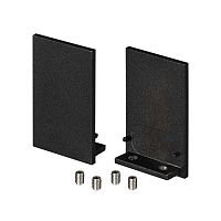 Заглушка MAG-CAP-2538 (BK. 5LN) металл Arlight 046825