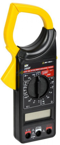 Клещи токоизмерительные Expert 266F IEK TCM-1F-266 Клещи токоизмерительные Expert 266F IEK TCM-1F-266
