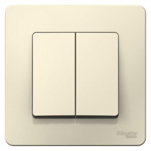 Выключатель 2-кл. СП Blanca 6А IP20 (сх. 5) 250В молочн. SE BLNVS006502 фото 2 Выключатель 2-кл. СП Blanca 6А IP20 (сх. 5) 250В молочн. SE BLNVS006502 фото 2