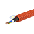 Труба гофрированная ПНД d16мм с кабелем 1.5х3 ВВГнгLS &amp;quot;ГОСТ+&amp;quot; оранж. (уп.25м) DKC 7L91625