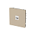 Розетка компьютерная 1-м KANT RJ45 кат.6A без шторки ванильн. марципан DKC 7015673