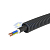 Труба гофрированная ПНД d16мм с кабелем 2.5х3 ВВГнгLS &amp;quot;ГОСТ+&amp;quot; черн. (уп.25м) DKC 7S71625
