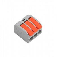 Клемма монтажная СМК PTC-3P 463 BL/3 450В 41А 0.5-6.0кв.мм JazzWay 5073845