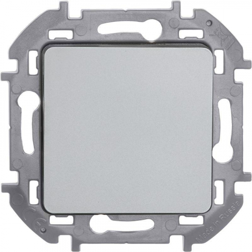 Выключатель 1-кл. Inspiria 10А IP20 250В 10AX механизм алюм. IEK 673602 фото 2 Выключатель 1-кл. Inspiria 10А IP20 250В 10AX механизм алюм. IEK 673602 фото 2