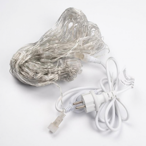 Гирлянда "Сеть" NTLD300-W-E 300LED 2х1.5 бел. SHlights 4610003328597