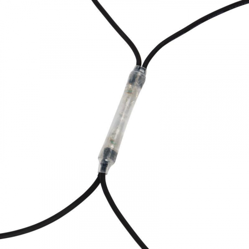 Гирлянда светодиодная "Сеть" 2х3м 432LED тепл. бел. 40Вт 220-240В IP67 провод каучук черн. Neon-Night 217-126 фото 4