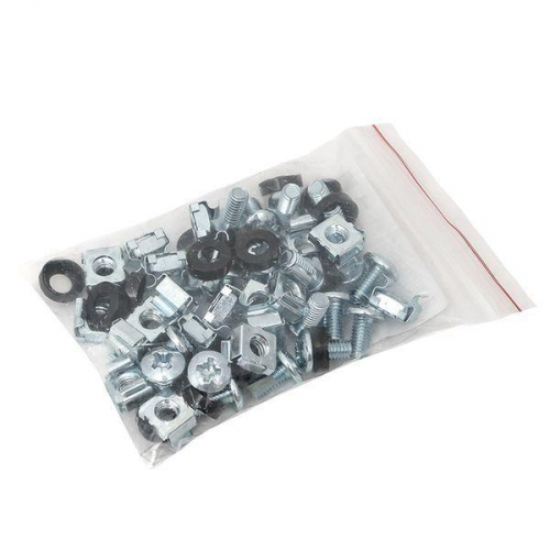 Комплект монтажный TERACOM для 19дюйм шкафов М6х12 (уп.20шт) EKF TRC-M6x12-s20 фото 3