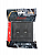 Розетка компьютер+телефон СП ZIMA IP20 черн. бархат LEZARD 704-4288-143