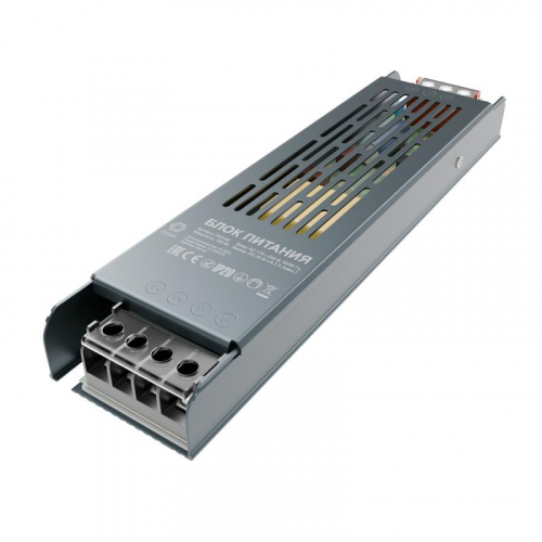 Блок питания 24В 150Вт 175-240В 6.3А IP20 205х50х24мм OGM PS3-60 Блок питания 24В 150Вт 175-240В 6.3А IP20 205х50х24мм OGM PS3-60