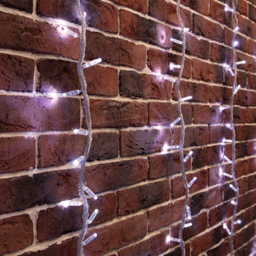 Гирлянда светодиодная "Светодиодный Дождь" 2х3м 240LED бел. 20Вт 24В IP65 эффект водопада с контроллером трансф. в компл. провод прозр. Neon-Night 235-435 фото 2 Гирлянда светодиодная "Светодиодный Дождь" 2х3м 240LED бел. 20Вт 24В IP65 эффект водопада с контроллером трансф. в компл. провод прозр. Neon-Night 235-435 фото 2