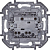 Выключатель 2-кл. Inspiria 10А IP20 250В 10AX механизм алюм. IEK 673622