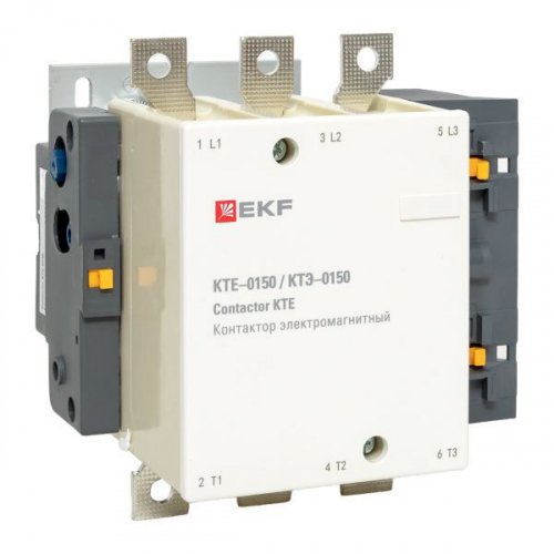 Контактор КТЭ 150А кат. 230В AC 1НО EKF ctr-b-150 Контактор КТЭ 150А кат. 230В AC 1НО EKF ctr-b-150