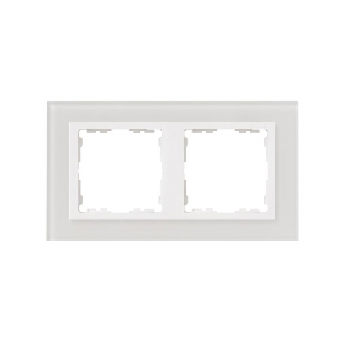 Рамка 2-м Simon82 Nature стекло бел./бел. Simon 82627-30 Рамка 2-м Simon82 Nature стекло бел./бел. Simon 82627-30