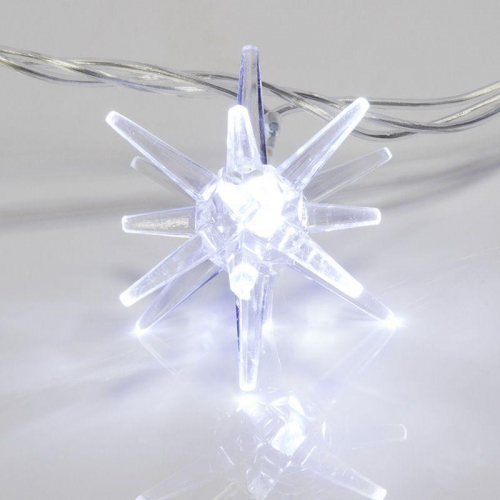 Гирлянда светодиодная "Снежинки" 2.8м 20LED бел. 1Вт IP20 Neon-Night 303-036 фото 6