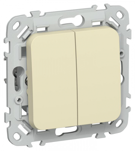 Выключатель 2-кл. СП FLITE ВС12-1-0-ФлН 10А механизм навахо IEK FI-V20-0-10-1-K87 Выключатель 2-кл. СП FLITE ВС12-1-0-ФлН 10А механизм навахо IEK FI-V20-0-10-1-K87
