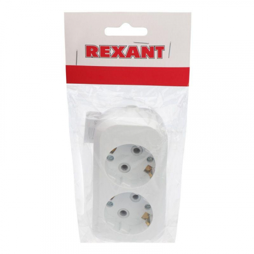 Колодка удлинителя 2-м с заземл. Rexant 11-8702 фото 3 Колодка удлинителя 2-м с заземл. Rexant 11-8702 фото 3