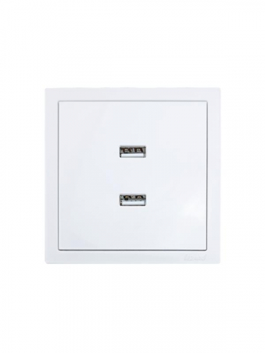 Розетка 2-мест. USB разъем СП ZIMA IP20 бел. LEZARD 704-0288-192 Розетка 2-мест. USB разъем СП ZIMA IP20 бел. LEZARD 704-0288-192