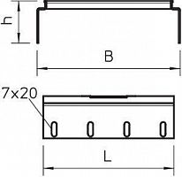 Комплект соединительный для лотка H60 RVS 60 10 DD OBO 6068771