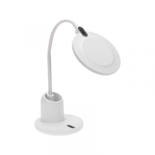 Светильник настольный LED 12Вт с органайзером бел. Rexant 75-0224 Светильник настольный LED 12Вт с органайзером бел. Rexant 75-0224