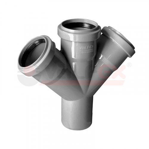 Крестовина 110/50/50х45град. (30) VALFEX 27111550 Крестовина 110/50/50х45град. (30) VALFEX 27111550