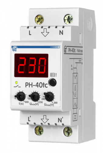 Реле напряжения РН-40tc НовАтек-Электро 3425600040tc Реле напряжения РН-40tc НовАтек-Электро 3425600040tc
