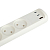 Удлинитель электрический U-3-3m-USB-W 3 розетки + 3xUSB A+C 3м 10А бел. Эра Б0069076