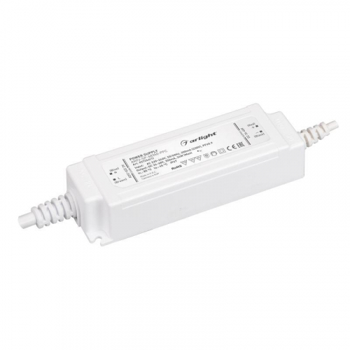 Блок питания ARPJ-SP-68350-PFC (24Вт 34-68В 0.35А) IP67 пластик Arlight 037264(1)