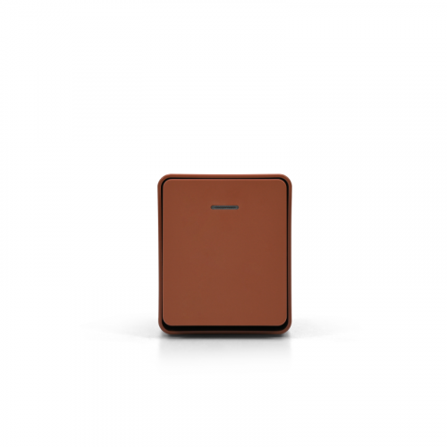 Выключатель 1-кл. ОП AtlasDesign PROFI IP54 10AX с подсветкой терракот. SE ATN547013 фото 4