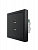 Розетка 1-мест. с 2-мест. USB разъем СП ZIMA IP20 черн. бархат LEZARD 704-4288-192