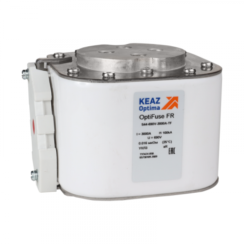 Предохранитель OptiFuse FR-S44-690V-2000A-TF КЭАЗ 347684 Предохранитель OptiFuse FR-S44-690V-2000A-TF КЭАЗ 347684