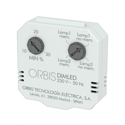 Диммер встраиваемый DIM LED Orbis OB200009 Диммер встраиваемый DIM LED Orbis OB200009