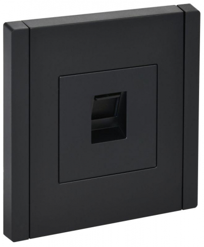 Розетка компьютерная RJ45 кат.6 FORTE&PIANO FP131 черн. IEK FP-K10-2-K02 Розетка компьютерная RJ45 кат.6 FORTE&PIANO FP131 черн. IEK FP-K10-2-K02
