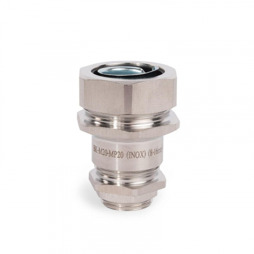 Ввод кабельный для металлорукава ВК-М25(13-18мм)-МР25 (INOX) (уп.10шт) Fortisflex 88170 фото 4