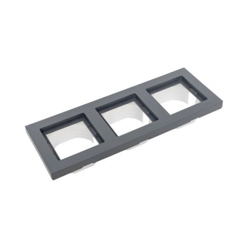 Рамка 3-м Эпика IP44 пластик графит EKF UP1-FPG-03-44 фото 6