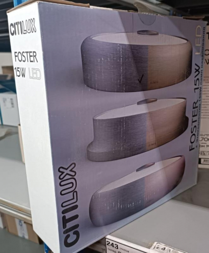Светильник Фостер-1 настенно-потолочный матов. хром CITILUX CL706111 Светильник Фостер-1 настенно-потолочный матов. хром CITILUX CL706111