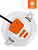 Светильник светодиодный Downlight DL 830 18Вт 3000К IP20 1260лм ДВО даунлайт кругл. встраив. бел. OSRAM 4607194235421
