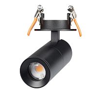 Светильник светодиодный LGD-ARTEMIS-BUILT-FLAP-R55-12W Warm3000 (BK 8-80 deg 230В) IP20 металл Arlight 051796