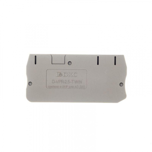 Изолятор торцевой для клеммы VPR-2.5-TWIN DKC D-VPR-2.5-TWIN