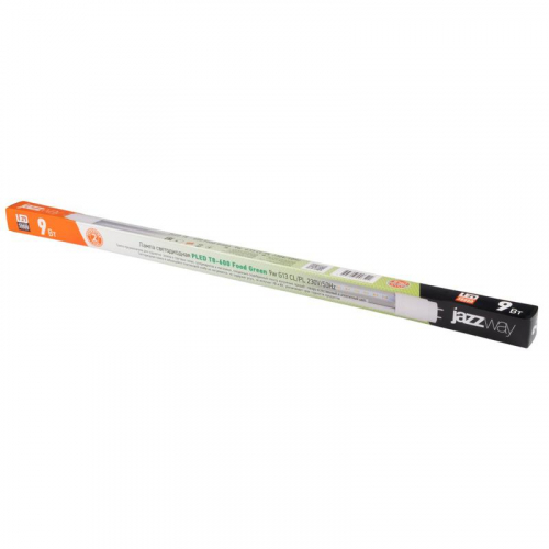 Лампа светодиодная PLED T8-600 Food Green 9Вт G13 230В/50Гц CL/PL для подсветки овощей/фруктов/зелени Pro+ JazzWay 5006522 фото 5 Лампа светодиодная PLED T8-600 Food Green 9Вт G13 230В/50Гц CL/PL для подсветки овощей/фруктов/зелени Pro+ JazzWay 5006522 фото 5