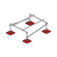 Конструкция опорная для установки оборудования TECHNORAPTOR FOOT 1200х1500 KM-TR-F-SSEI-1200-1500 КМ TR0011