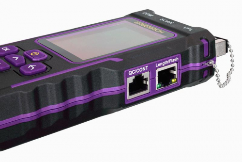 Тестер кабельный многофункциональный NetGeeks NP60 фиолет. Ermenrich 84551 фото 8