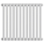 Радиатор дизайн Shift Q30 C2050 12 секц. RAL9016 Royal Thermo НС-1631289