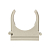Держатель для труб (клипса) d25мм пластик (уп.100шт) Rexant 28-0125-2