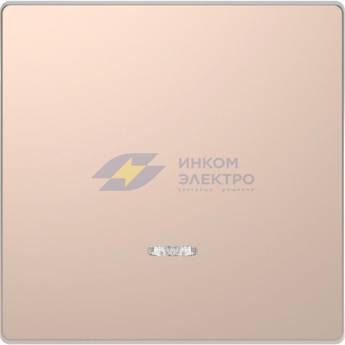 Клавиша для 1-кл. выкл. Merten D-Life линза для LED мод. SD шампань SchE MTN3320-6051