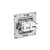 Розетка компьютерная 2-м KANT RJ45 кат.6A без шторки бел. песок DKC 7010674