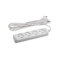 Удлинитель 4х3м без заземл. 10А IP20 U-4-3m-2х1 ПВС 2х1 Эра Б0028362