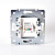Розетка компьютерная 1-м СП Karina RJ45 механизм матов. серебр. LEZARD 707-4388-139